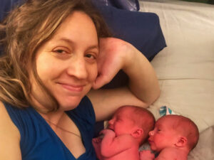 twins, twin homebirth, twin mom