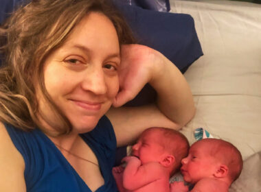 twins, twin homebirth, twin mom