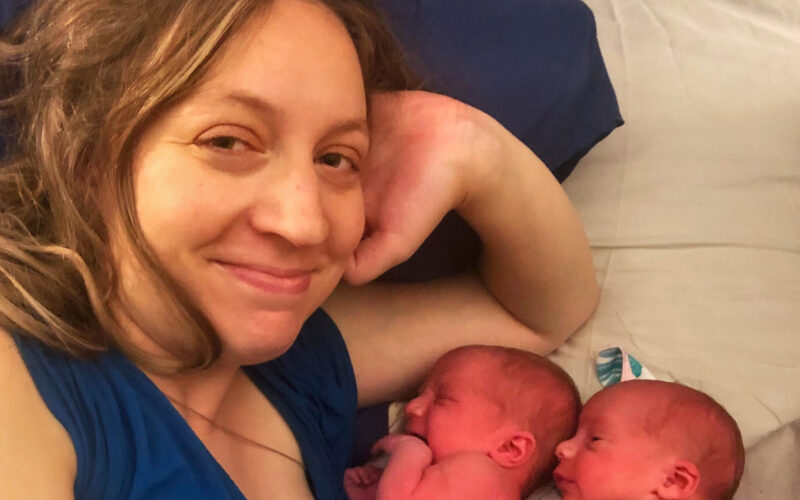 twins, twin homebirth, twin mom