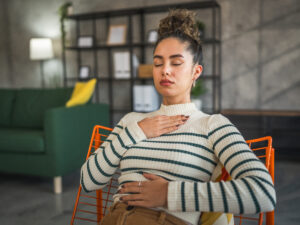 stress chronique, techniques de respiration, hormones