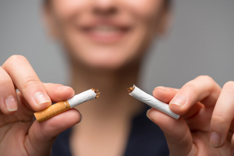 handsome man smoking cigarette A Handsome Guy Smoking Cigarette Dangerous Addictive Tobacco Outside  Relaxation