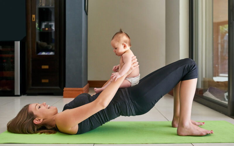 послеродовые упражнения, роды, физическая активность после родов