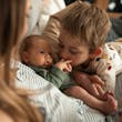 big siblings, babies, talking to kids about birth; talking to kids about babies; talking about conception with kids; where do babies come from; talking to kids about where babies come from